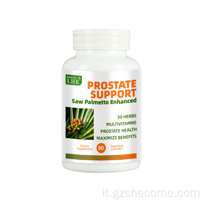 Capsule per il supporto della prostata Saw Palmetto Enhanced